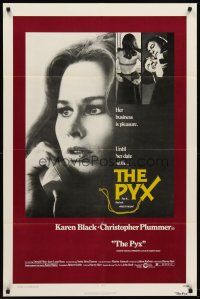 6p698 PYX 1sh '73 Karen Black, Christopher Plummer, her business is pleasure!