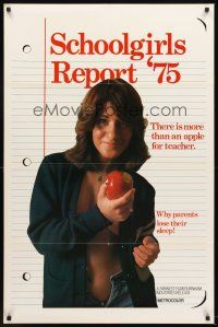 6p769 SCHOOLGIRLS REPORT '75 1sh '71 there's more than an apple for teacher!