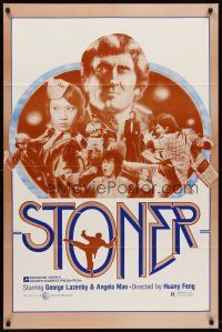 6p860 STONER 1sh '72 George Lazenby in title role, martial arts action!
