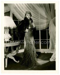 6r107 BILLIE BURKE 8x10 still '35 cool full-length image in Russian sable by Ray Jones!