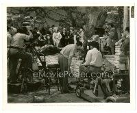 6r119 BUCK BENNY RIDES AGAIN candid 8x10 still '40 great image of crew filming Dennis Day singing!
