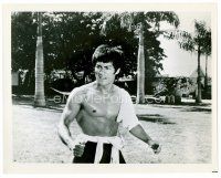 6r140 CHINESE CONNECTION 8x10 still '73 Lo Wei's Jing Wu Men, barechested kung fu master Bruce Lee!