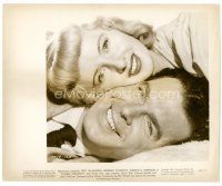 6r195 DOUBLE INDEMNITY 8x10 still '44 smiling posed close up of Fred MacMurray & Barbara Stanwyck!
