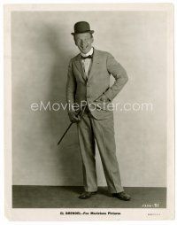 6r205 EL BRENDEL 8x10 still '30s cool full-length portrait in suit & hat w/cane!