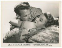 6r230 FOUNTAINHEAD 8x10 still '49 romantic close up of Gary Cooper & sexy Patricia Neal, Ayn Rand!