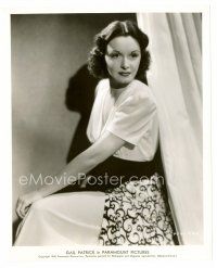 6r244 GAIL PATRICK 8x10 still '38 wonderful full-length seated portrait of the pretty actress!