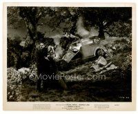 6r308 I MARRIED A WITCH 8x10 still '42 sexy Veronica Lake & Fredric March by crashed taxi cab!