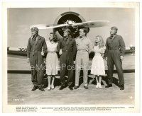 6r311 I WANTED WINGS 8x10 still '41 Veronica Lake, Ray Milland, William Holden & cast by airplane!