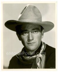 6r316 IN OLD OKLAHOMA 8x10 still '43 head & shoulders portrait of John Wayne by George Hommel!