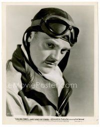 6r330 JAMES CAGNEY 8x10 still '36 best portrait in aviator goggles & cap from Ceiling Zero!
