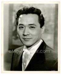 6r333 JAMES SHIGETA 8x10 still '61 close portrait in suit and tie from Flower Drum Song!