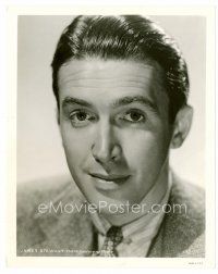 6r334 JAMES STEWART 8x10 still '30s wonderful young head & shoulders portrait of the great actor!