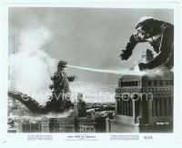 6r379 KING KONG VS. GODZILLA 8x10 still '63 fire-breathing Godzilla & 1933 King Kong in battle!