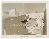6r463 MR MOUSE TAKES A TRIP 8x10 still '40 Pete finds Mickey Mouse hiding in luggage compartment!