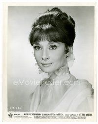 6r473 MY FAIR LADY 8x10 still '64 head & shoulders portrait of beautiful Audrey Hepburn!