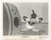 6r482 NEW SPIRIT 8x10 still '42 Disney, cartoon radio tells Donald Duck to pay Uncle Sam!