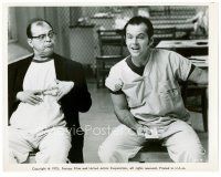 6r500 ONE FLEW OVER THE CUCKOO'S NEST 8x10 still '75 c/u of Jack Nicholson in therapy circle!