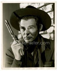 6r563 ROBERT RYAN 8x10 key book still '47 great portrait as cowboy villain by Ernest Bachrach!