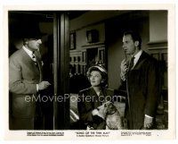 6r619 SONG OF THE THIN MAN 8x10 still '47 William Powell, Myrna Loy, and Asta the dog too!