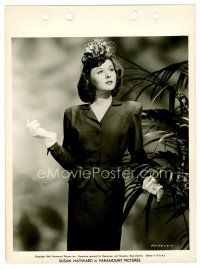 6r652 SUSAN HAYWARD 8x11 key book still '44 full-length close up in cool outfit with veil!
