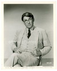 6r683 TO KILL A MOCKINGBIRD 8x10 still '62 close up of Gregory Peck in his best role ever!