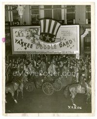 6r735 YANKEE DOODLE DANDY candid 8x10 still '42 incredible image of crowded Hollywood theater front!