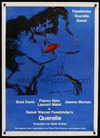 6s163 QUERELLE linen German '82 Rainer Werner Fassbinder, homosexual romance, art by Andy Warhol