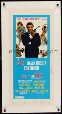 6s153 FROM RUSSIA WITH LOVE linen Italian locandina R70s Sean Connery is Ian Fleming's James Bond!