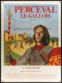 6w125 PERCEVAL French 1p '78 Eric Rohmer's tale of medieval knights in King Arthur's court!