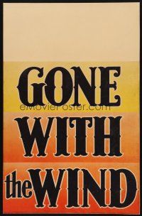 6w096 GONE WITH THE WIND WC '39 Selznick's production of Margaret Mitchell's story of the Old South