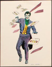 6w062 GRAY MORROW 6 9x11 art prints '70s The Joker, Lone Ranger & Tonto, Hawkman & more!