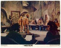 6x583 PLANET OF THE APES color 11x14 still '68 apes gather to decide Charlton Heston's future!