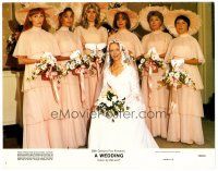 6x753 WEDDING color 11x14 still #1 '78 Robert Altman ensemble classic, portrait of bride!