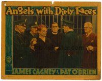 6x191 ANGELS WITH DIRTY FACES LC '38 James Cagney is tough even when led to the electric chair!