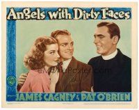 6x192 ANGELS WITH DIRTY FACES LC R40s Pat O'Brien smiles at James Cagney & Ann Sheridan!