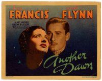 6x036 ANOTHER DAWN TC '37 wonderful close image of beautiful Kay Francis & Errol Flynn!