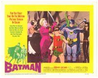 6x208 BATMAN LC #8 '66 DC Comics, great image of Adam West & Burt Ward w/villains!