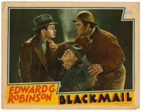 6x223 BLACKMAIL LC '39 Guinn Big Boy Williams warns Edward G. Robinson not to get revenge!