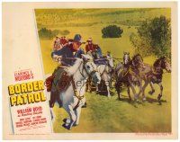 6x232 BORDER PATROL LC '43 William Boyd as Hopalong Cassidy on horseback with his friends!