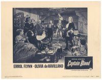 6x250 CAPTAIN BLOOD LC #2 R51 pirate Errol Flynn drinks a toast with his crewmates!