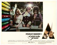 6x265 CLOCKWORK ORANGE LC #5 '72 Malcolm McDowell with sexy girls in record store!