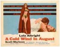 6x048 COLD WIND IN AUGUST TC '61 sexy Lola Albright full-length in sexiest masked costume!
