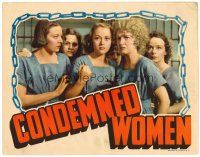 6x269 CONDEMNED WOMEN LC '38 sexy Sally Eilers & Anne Shirley with bad girls behind bars!