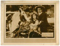6x290 DAUGHTER OF THE WEST LC '18 close up of pretty Edythe Sterling with cowboy & horse!
