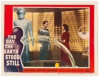 6x293 DAY THE EARTH STOOD STILL LC #5 '51 Michael Rennie, Patricia Neal & Gort in ship!