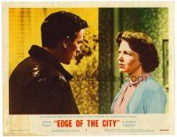 6x324 EDGE OF THE CITY LC #2 '57 Martin Ritt directed, c/u of John Cassavetes & Kathleen Maguire!