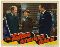6x333 FALCON STRIKES BACK LC '43 close up of Tom Conway, Cliff Edwards & Edgar Kennedy!
