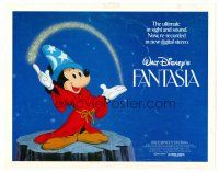 6x065 FANTASIA TC R80s Mickey Mouse as the Sorcerer's Apprentice, Disney musical cartoon classic!