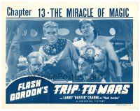 6x345 FLASH GORDON'S TRIP TO MARS chapter 13 LC R40s Buster Crabbe & Richard Alexander inside ship!