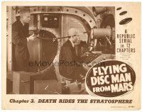 6x346 FLYING DISC MAN FROM MARS chapter 3 LC '50 Republic serial, Death Rides the Stratosphere!